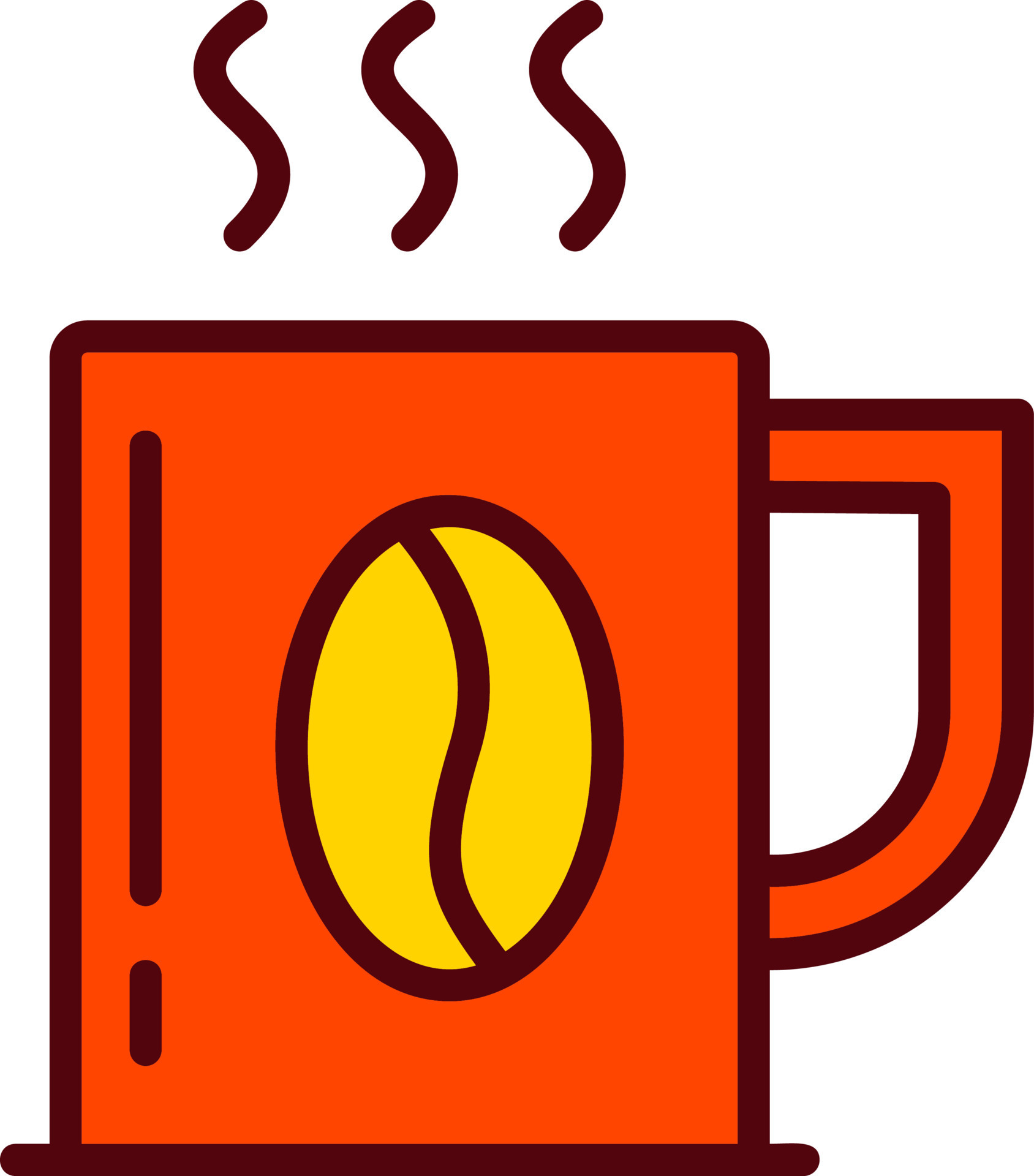 Coffee Mug Vector Icon 16845372 Vector Art at Vecteezy