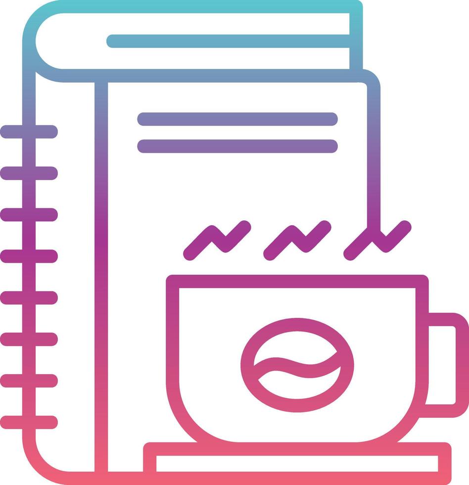 Coffee Menu Vector Icon