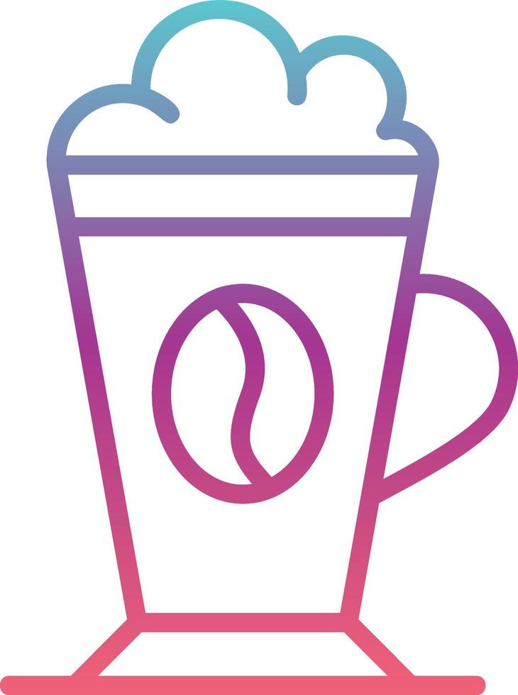 Latte Vector Icon