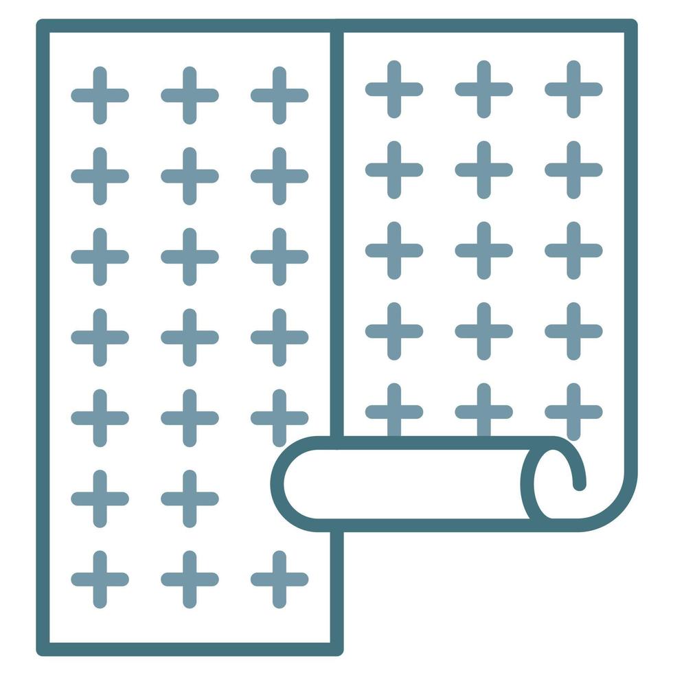 Wallpaper Line Two Color Icon vector