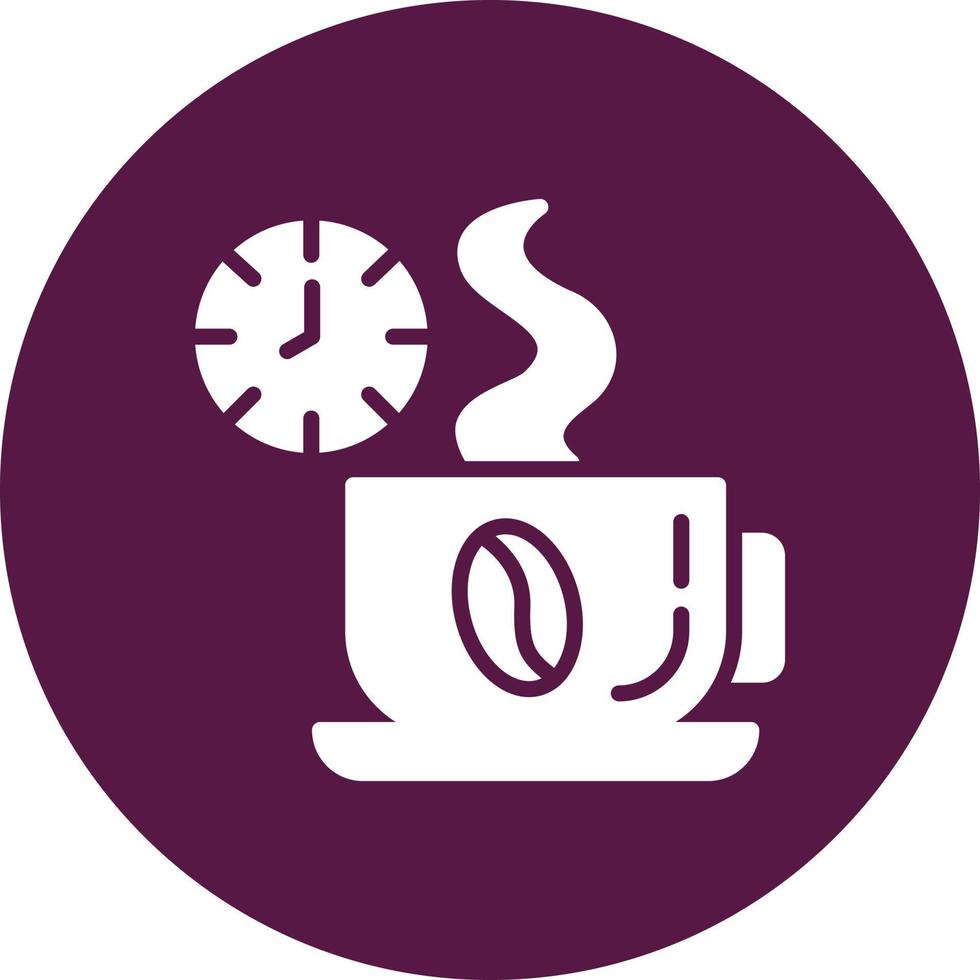 Coffee Time Vector Icon