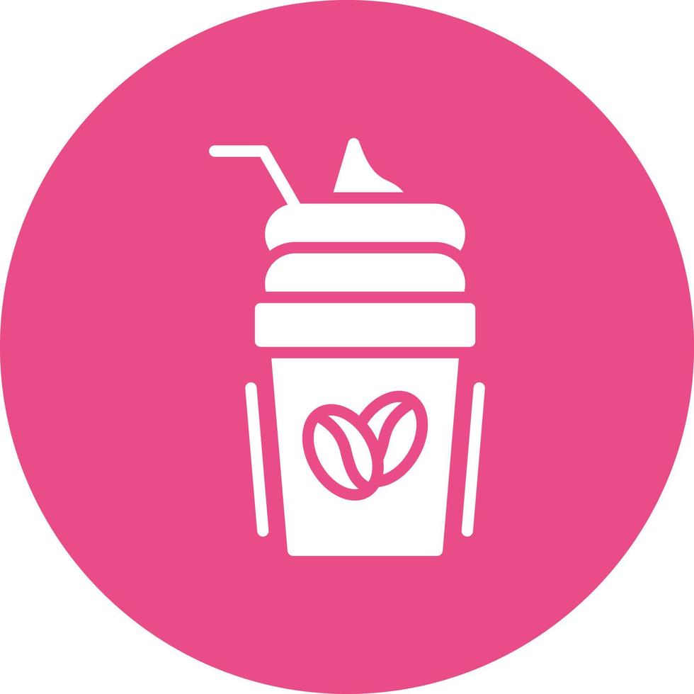 icono de vector frappé