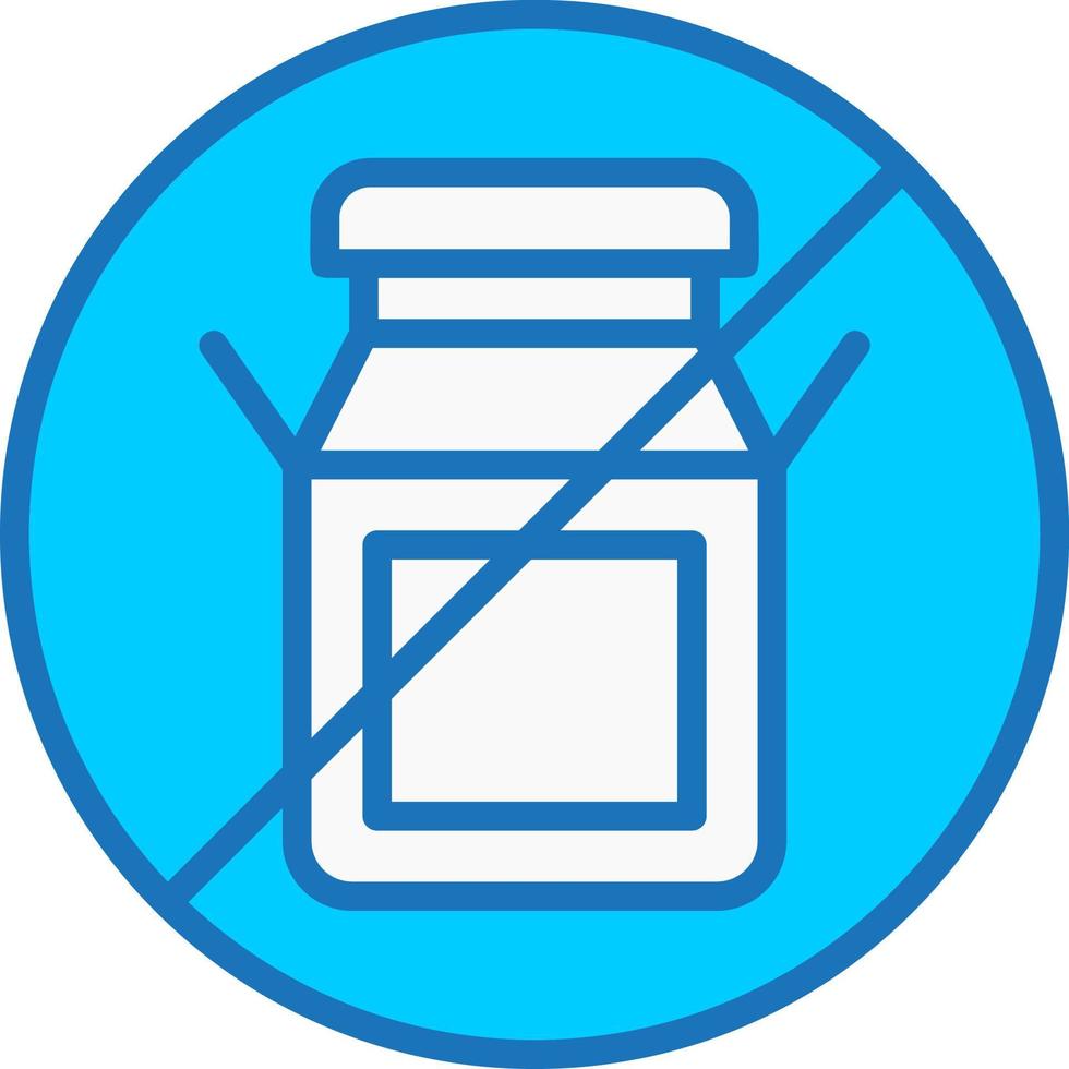 No Milk Vector Icon