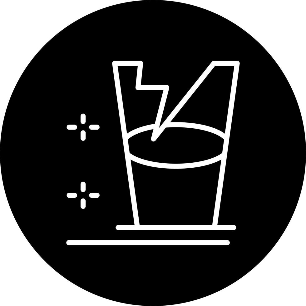 Broken Glass Vector Icon