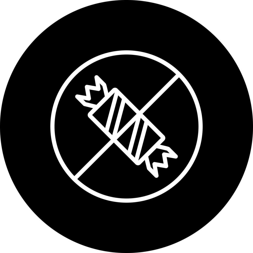 No Sugar Vector Icon