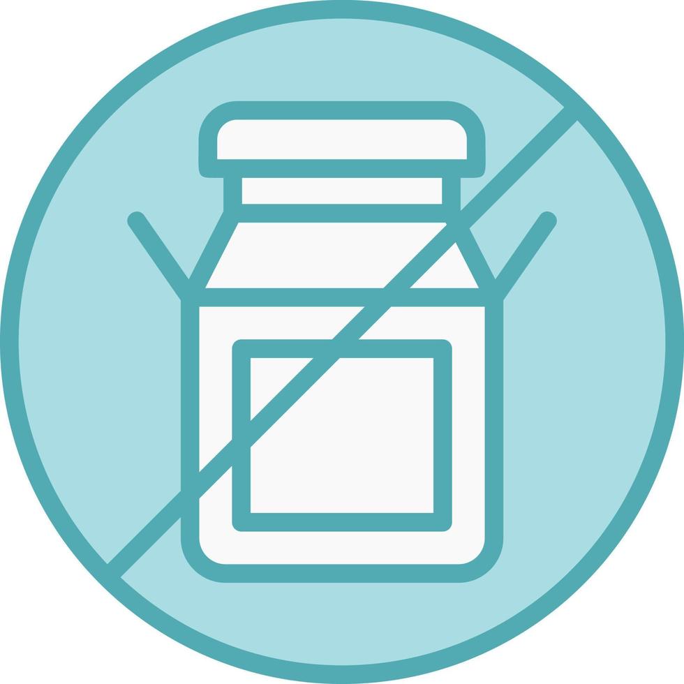 No Milk Vector Icon
