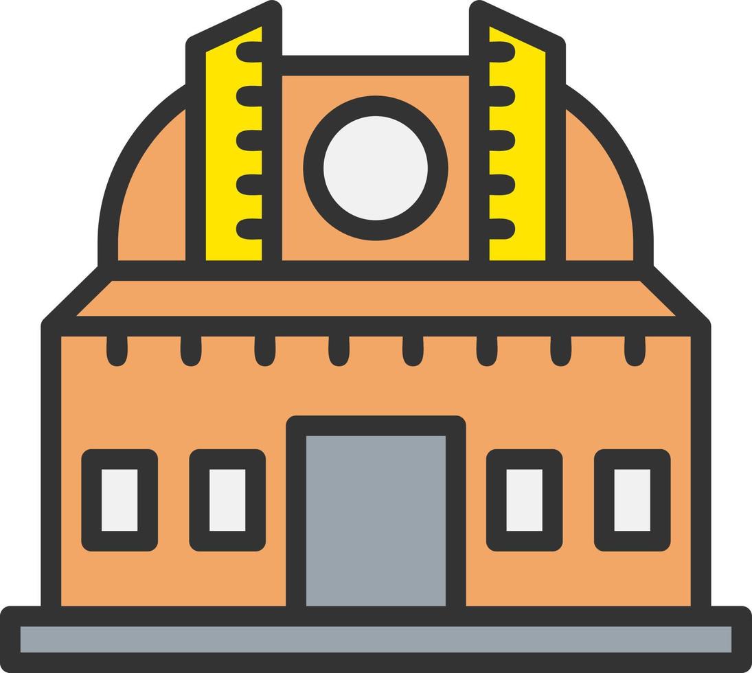 Observatory Vector Icon