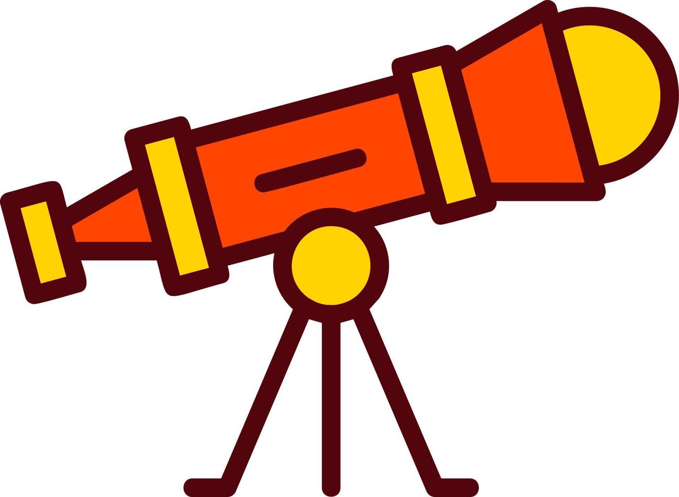 telescope Vector Icon