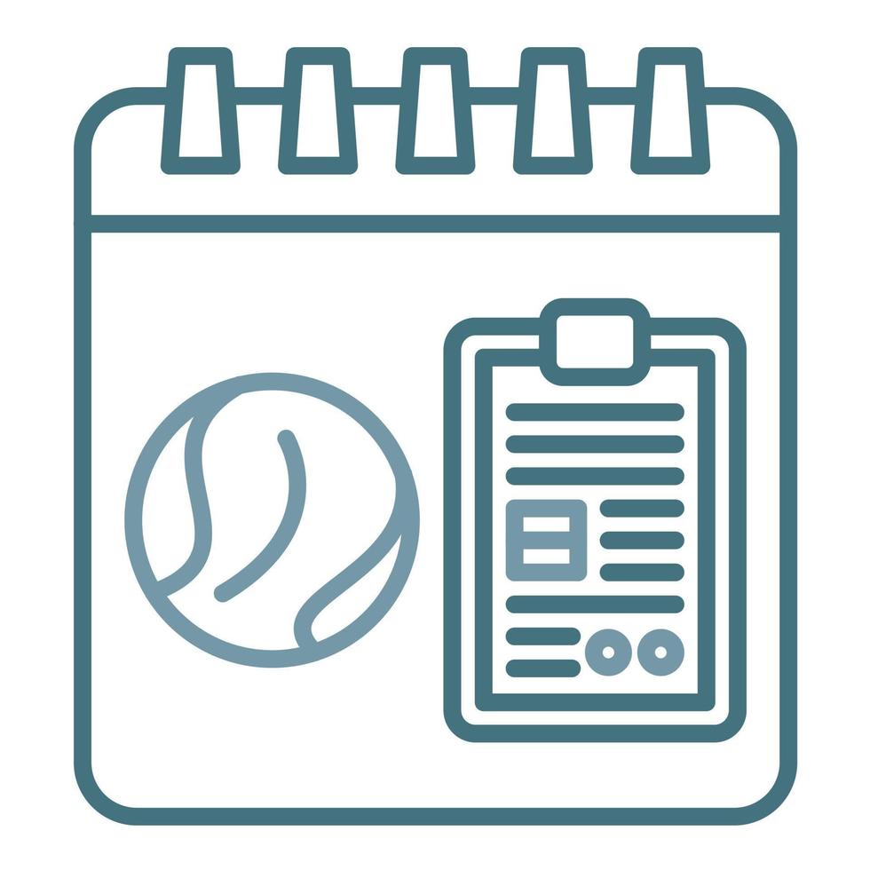 Sports and Activities Line Two Color Icon vector