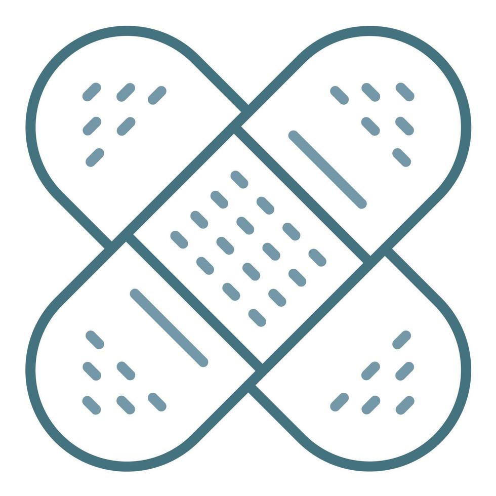 Wound Care Products Line Two Color Icon 16848141 Vector Art at Vecteezy