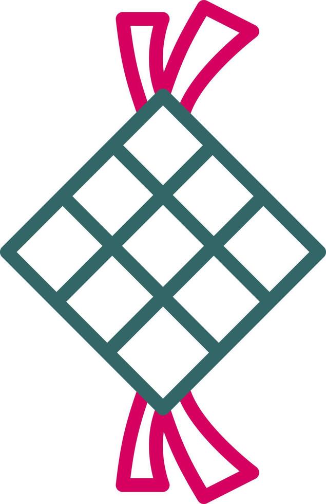 Ketupat Vector Icon