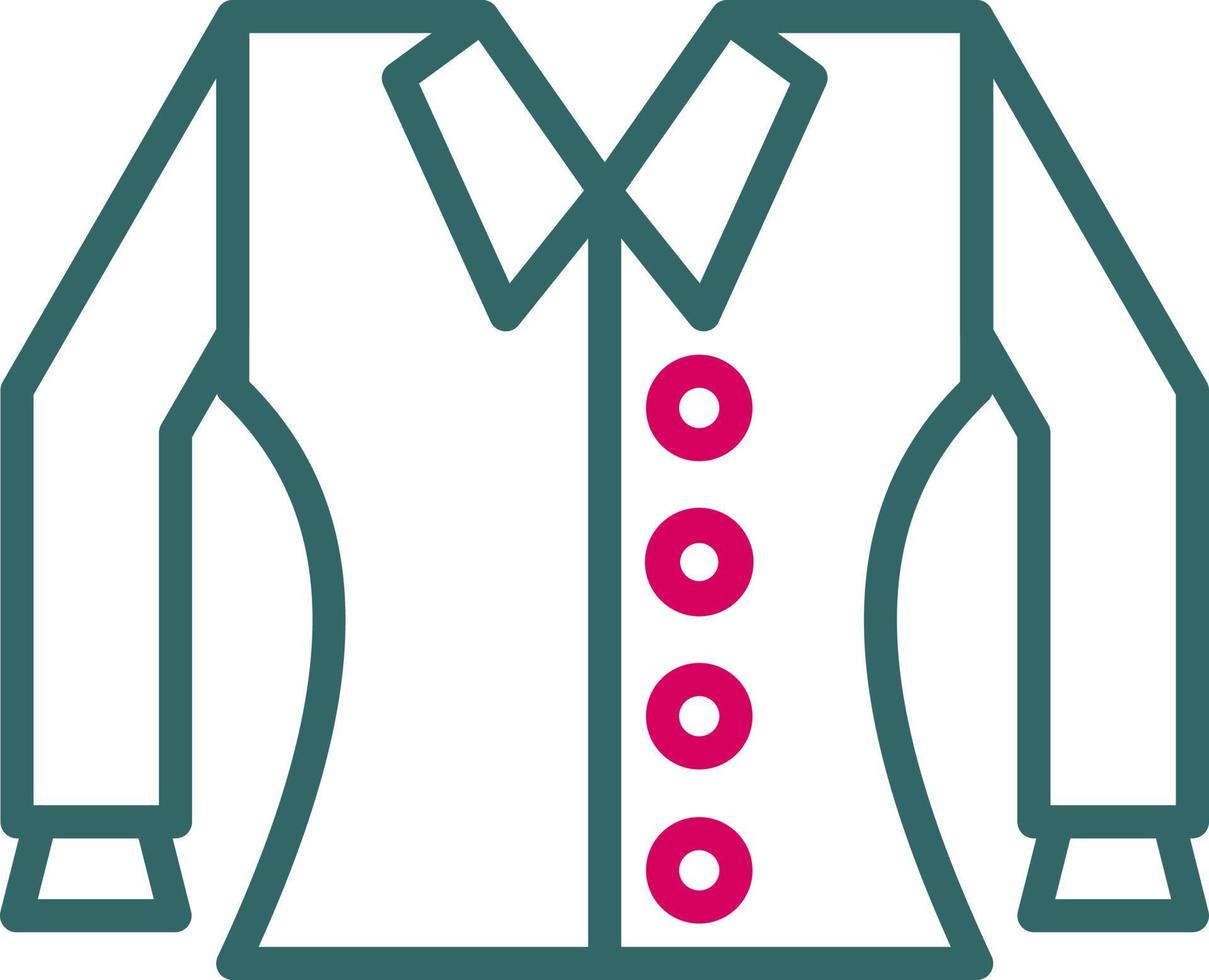 Blouse Women Clothes Vector Icon