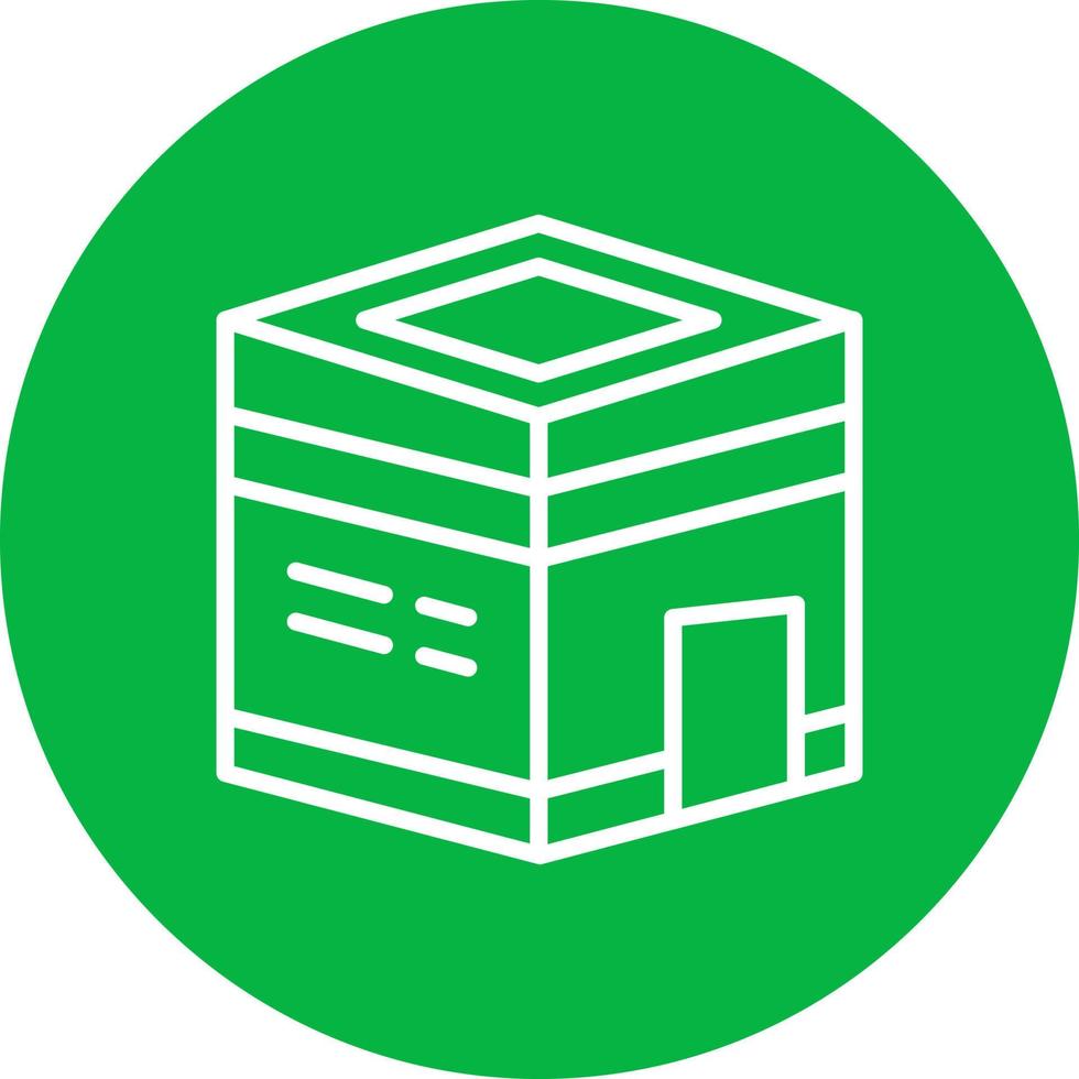 Kaaba Vector Icon