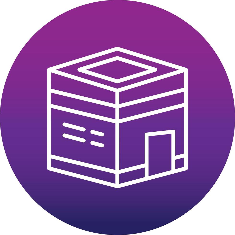 Kaaba Vector Icon