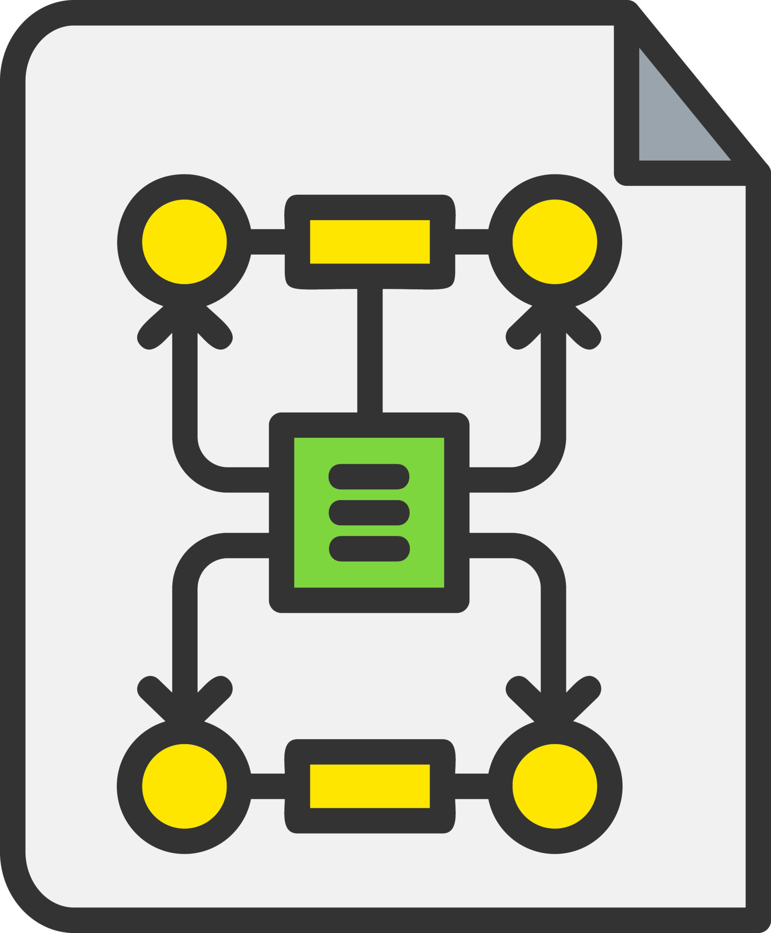icono de vector de algoritmo 16848634 Vector en Vecteezy