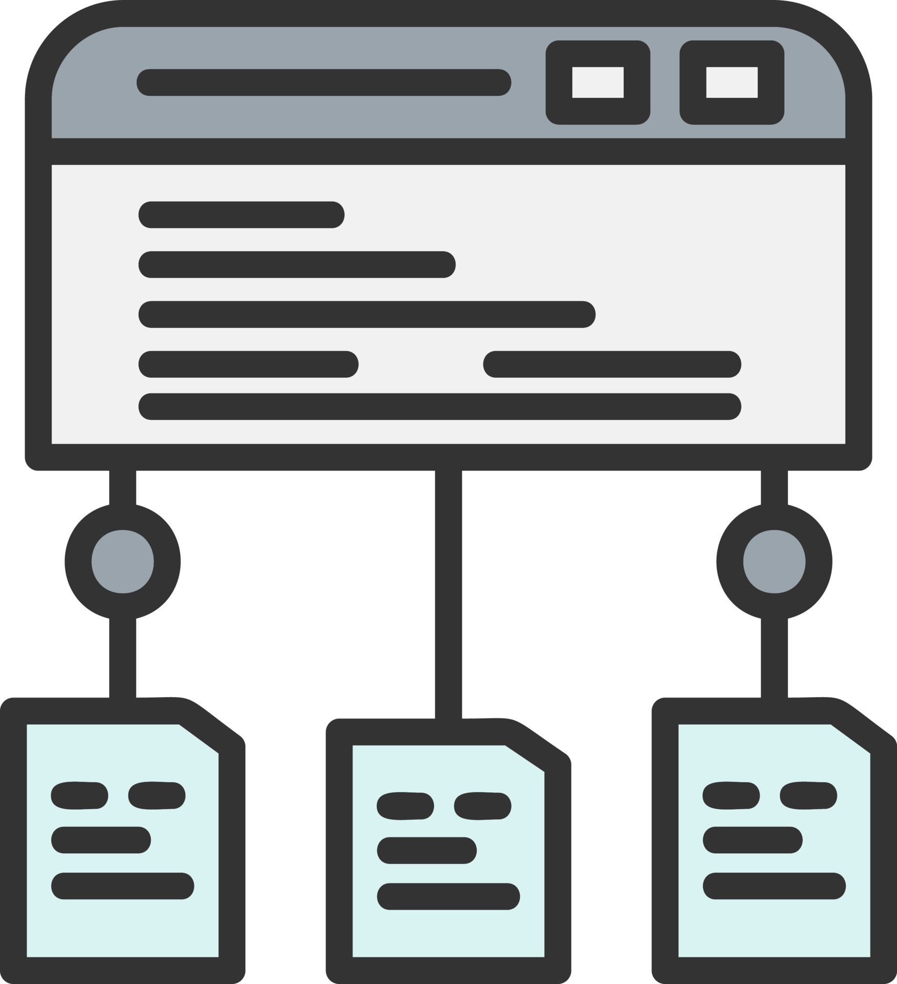 Data Flow Vector Icon 16848718 Vector Art at Vecteezy