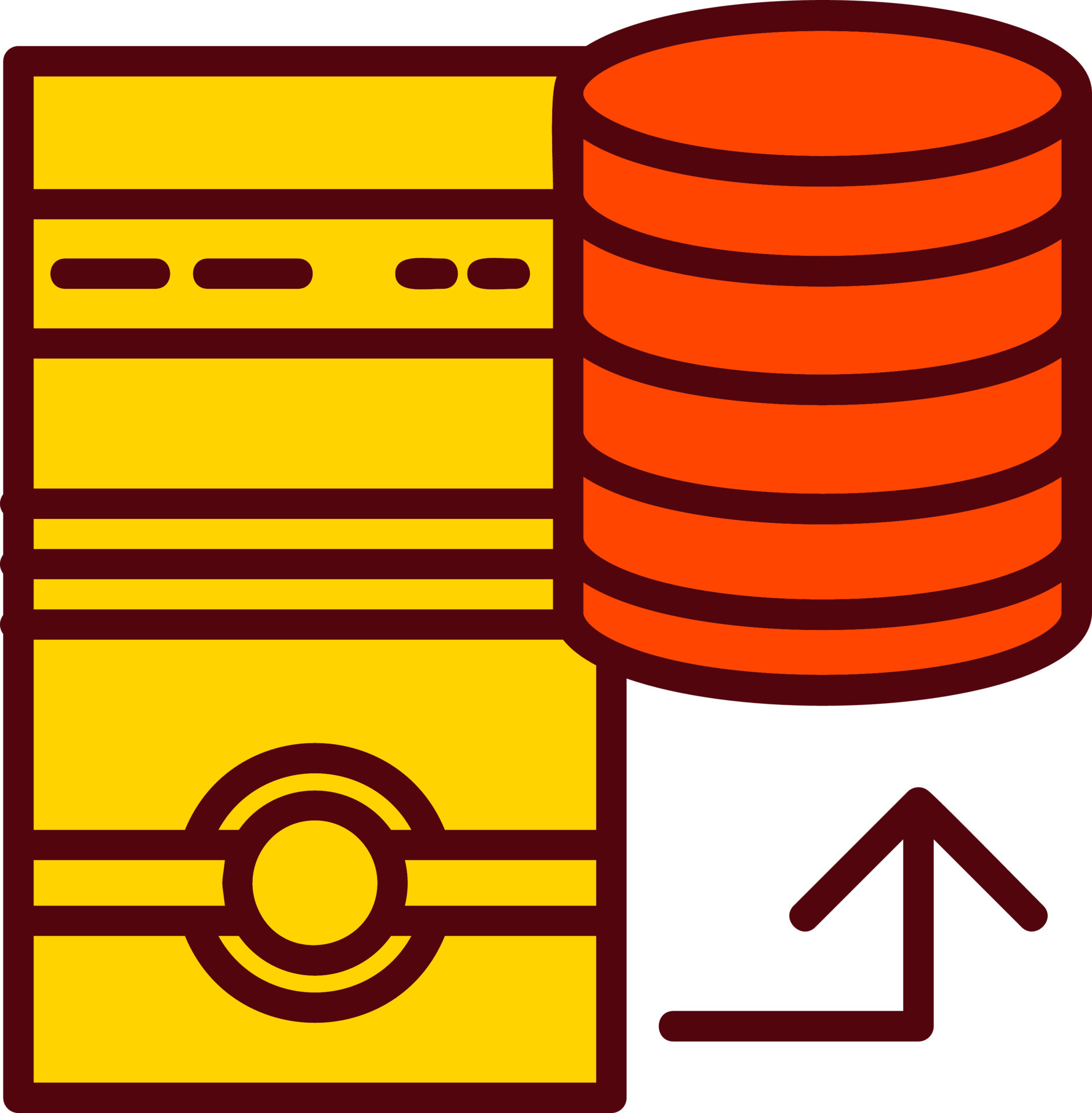 Dataset vector icon 16848772 vector art at vecteezy