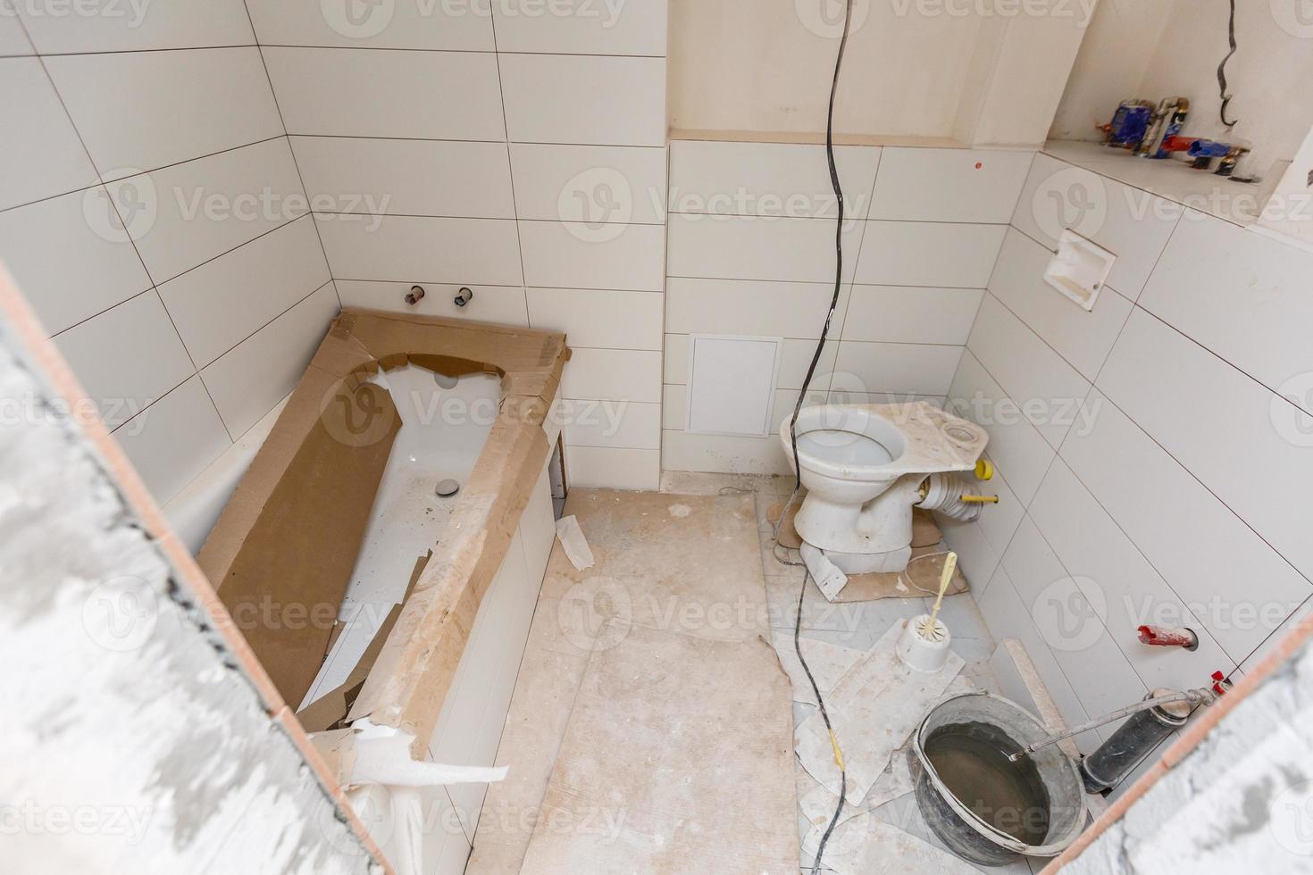 Renovation of a bathroom Before photo