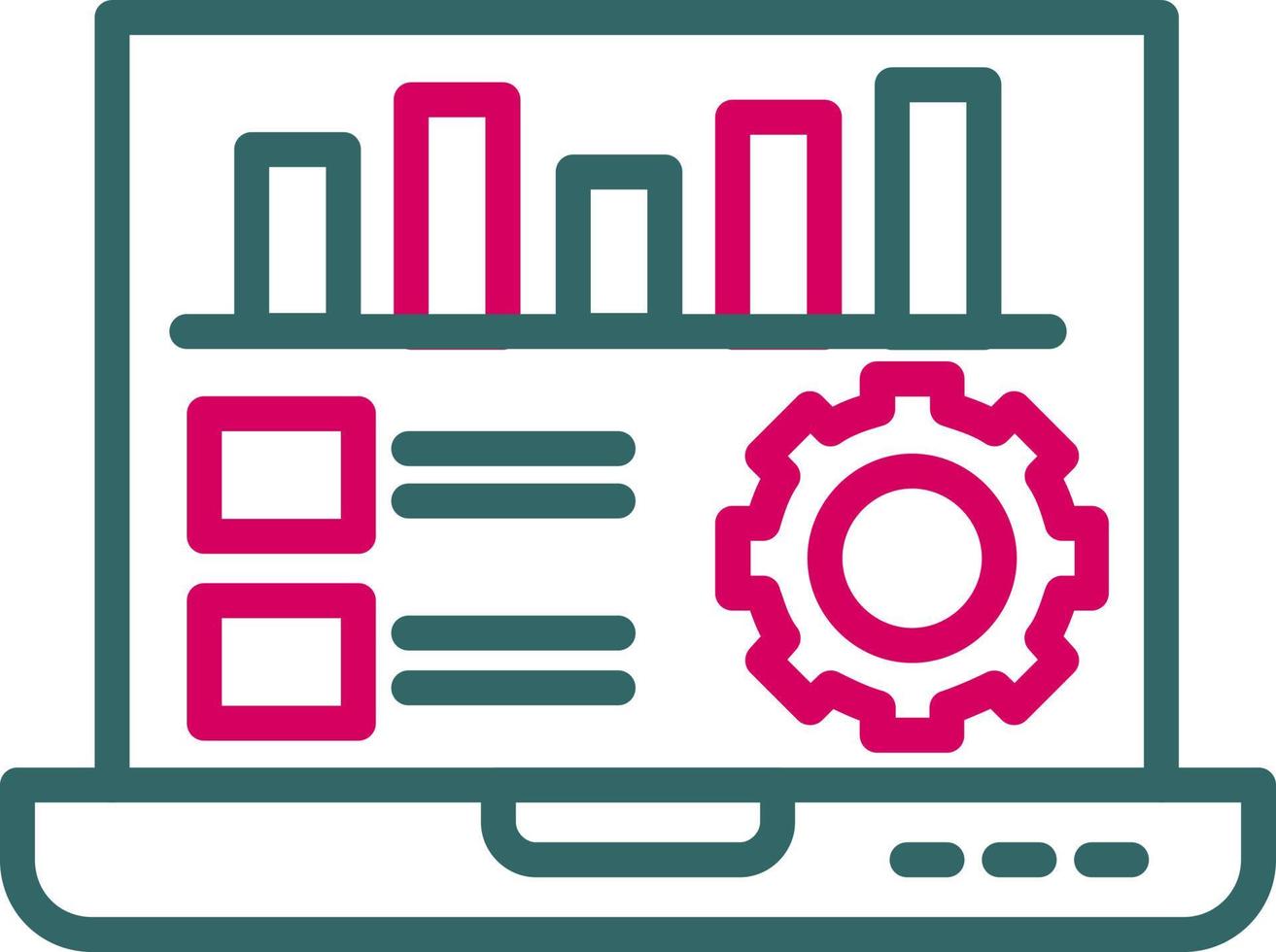 Data Driven Vector Icon