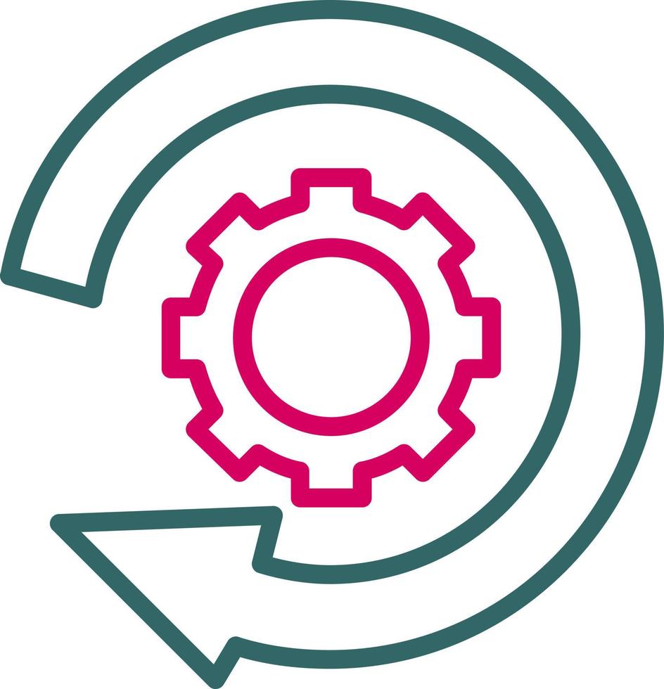 Reverse Engineering Vector Icon