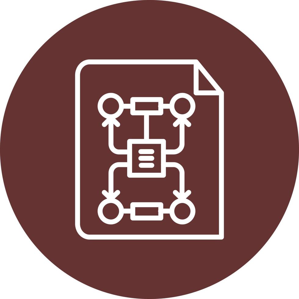 Algorithm Vector Icon