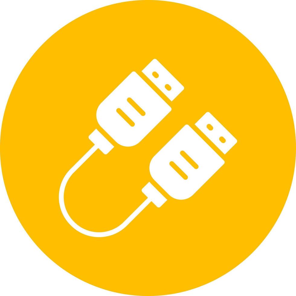 Usb Plug Vector Icon