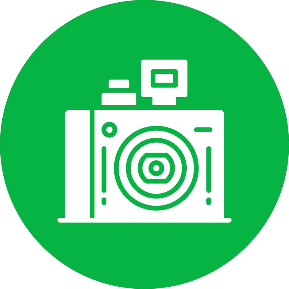 Compact Camera Vector Icon