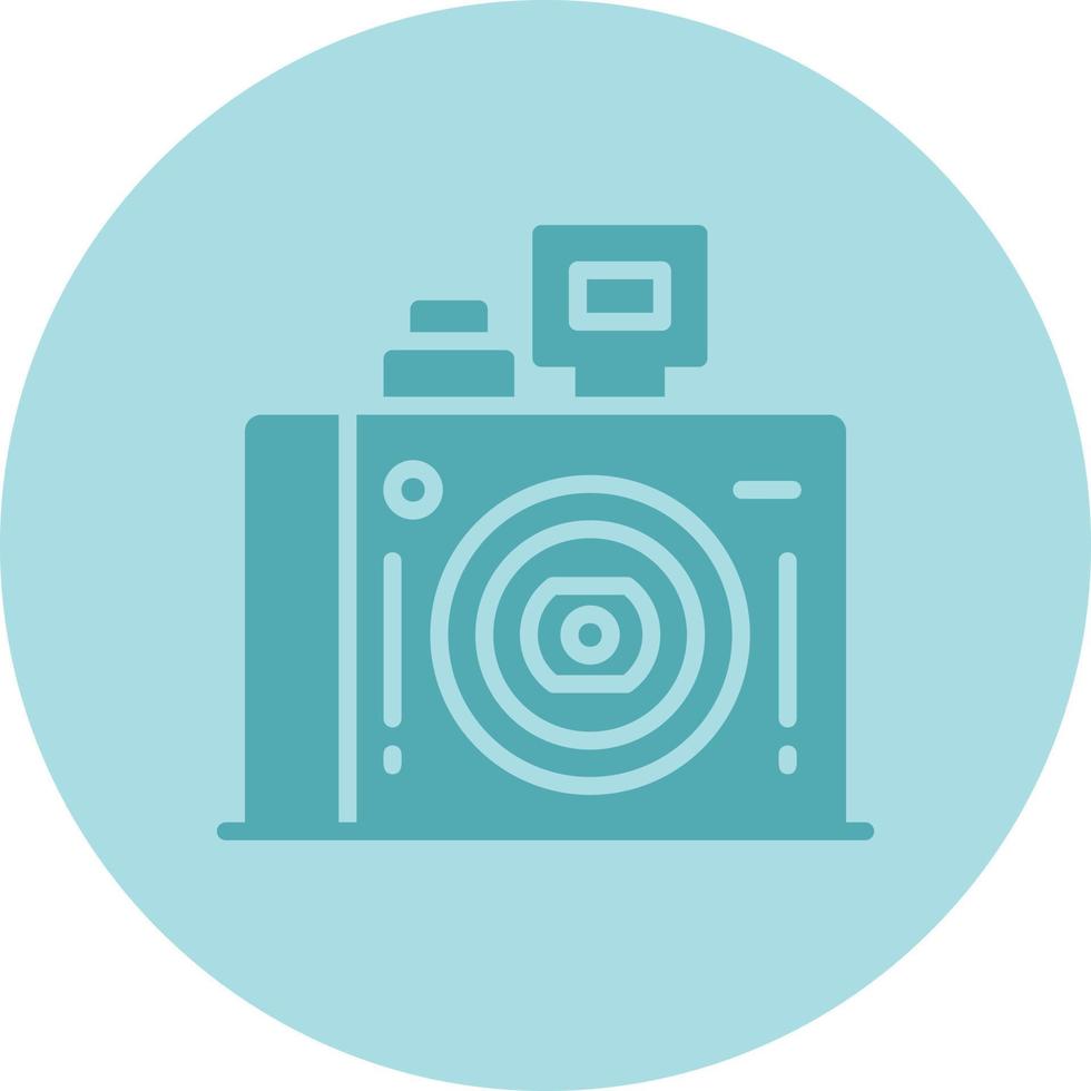 Compact Camera Vector Icon