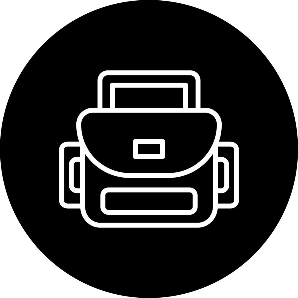 Camera Bag Vector Icon