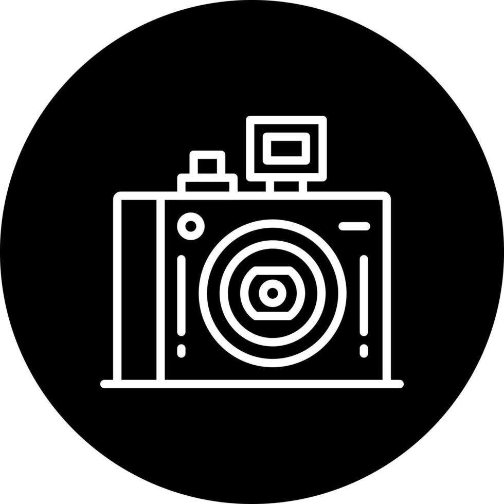 Compact Camera Vector Icon
