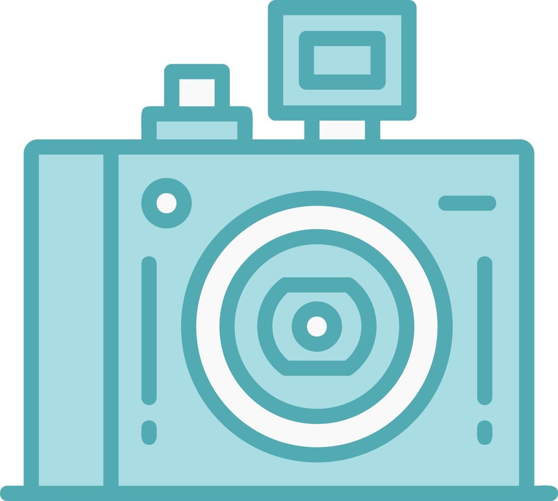 Compact Camera Vector Icon