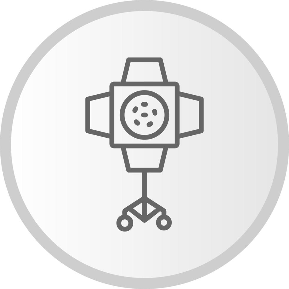 Reflector Vector Icon