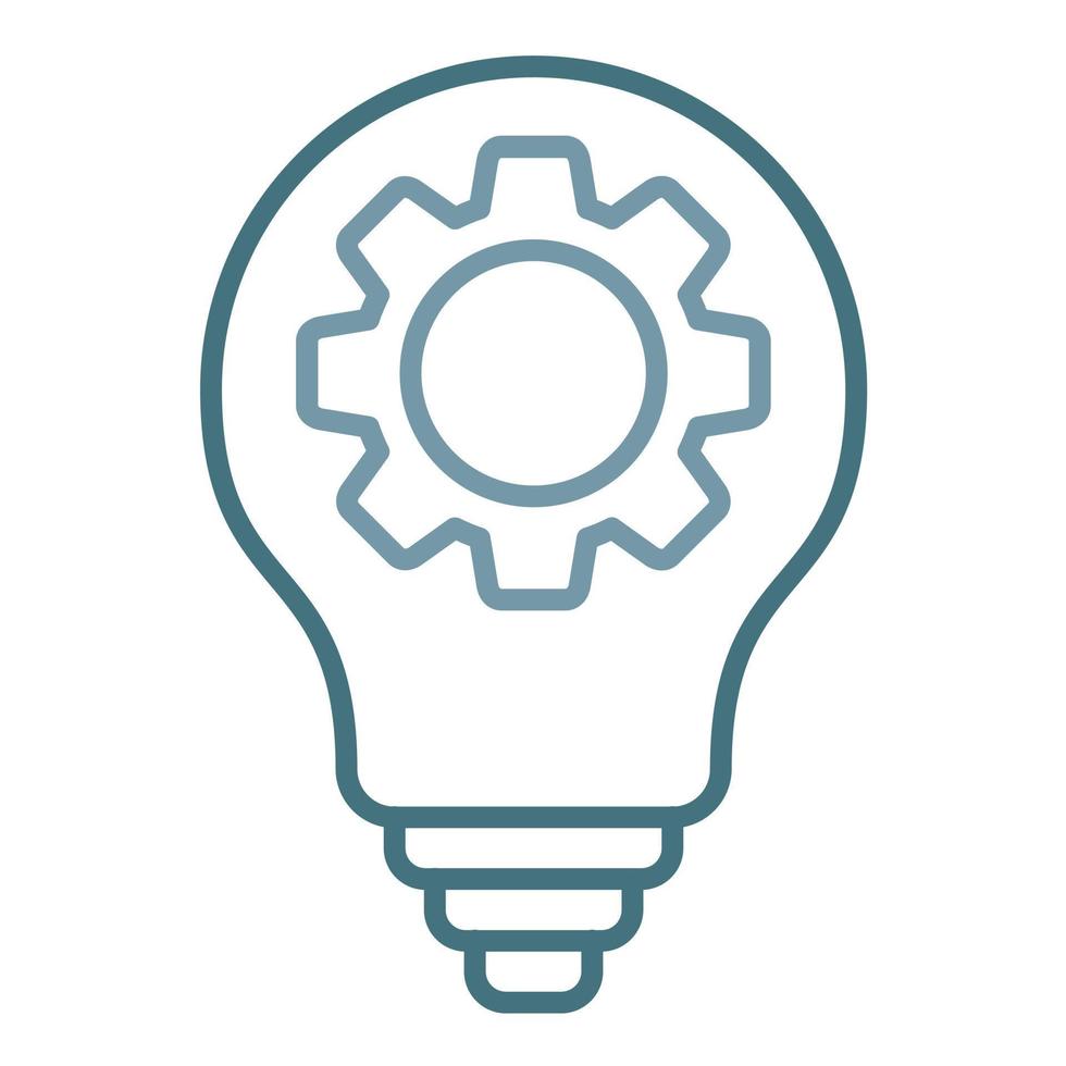 High Tech Line Two Color Icon vector