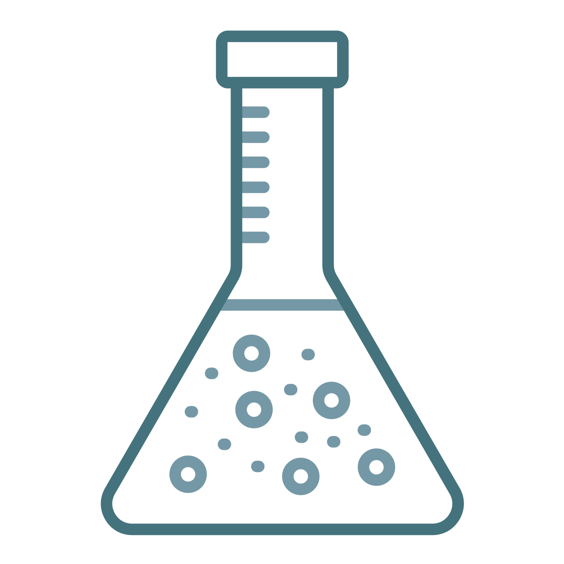 Beaker Line Two Color Icon 16852141 Vector Art at Vecteezy