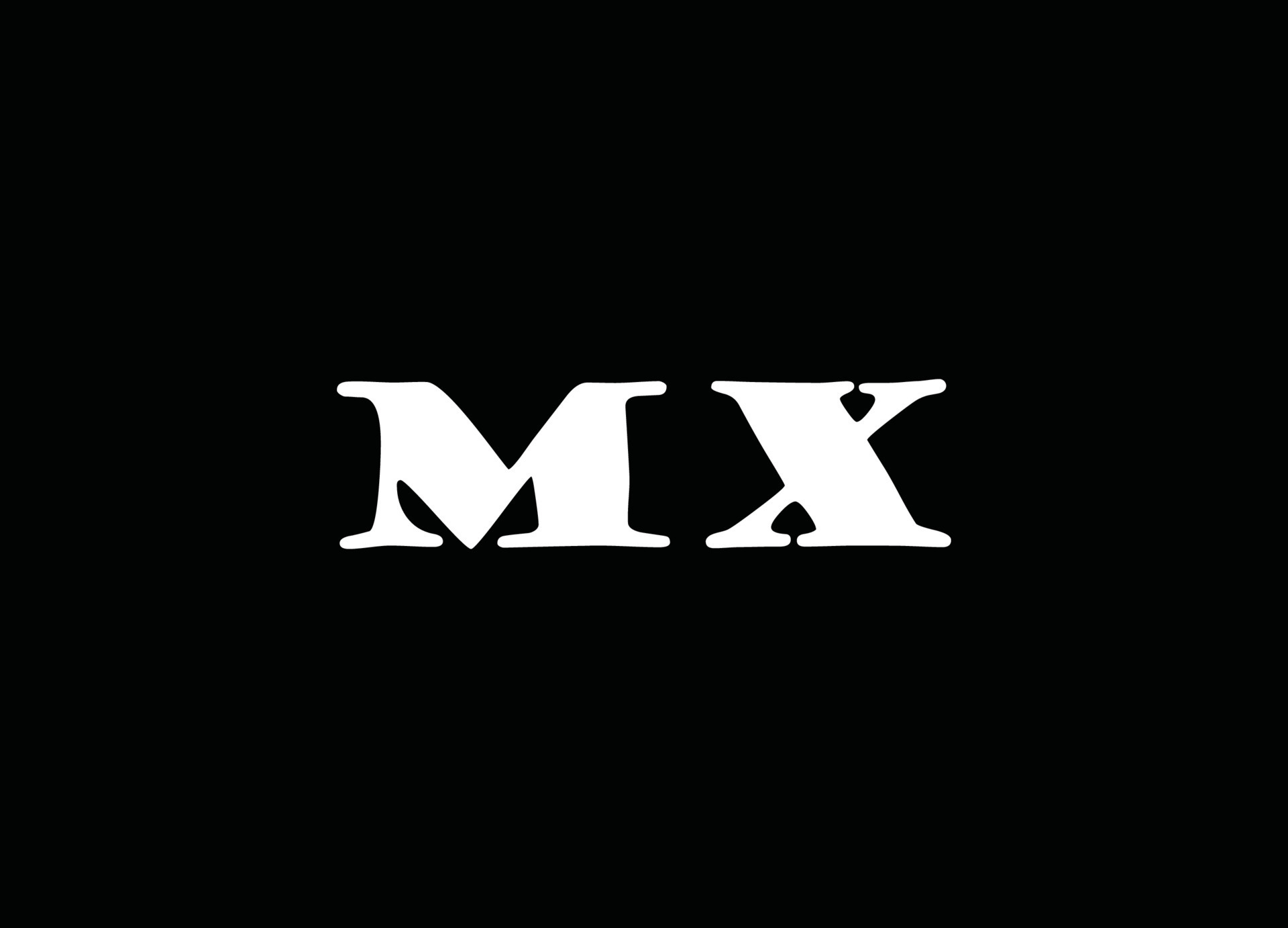 MX logo design 16852323 Vector Art at Vecteezy