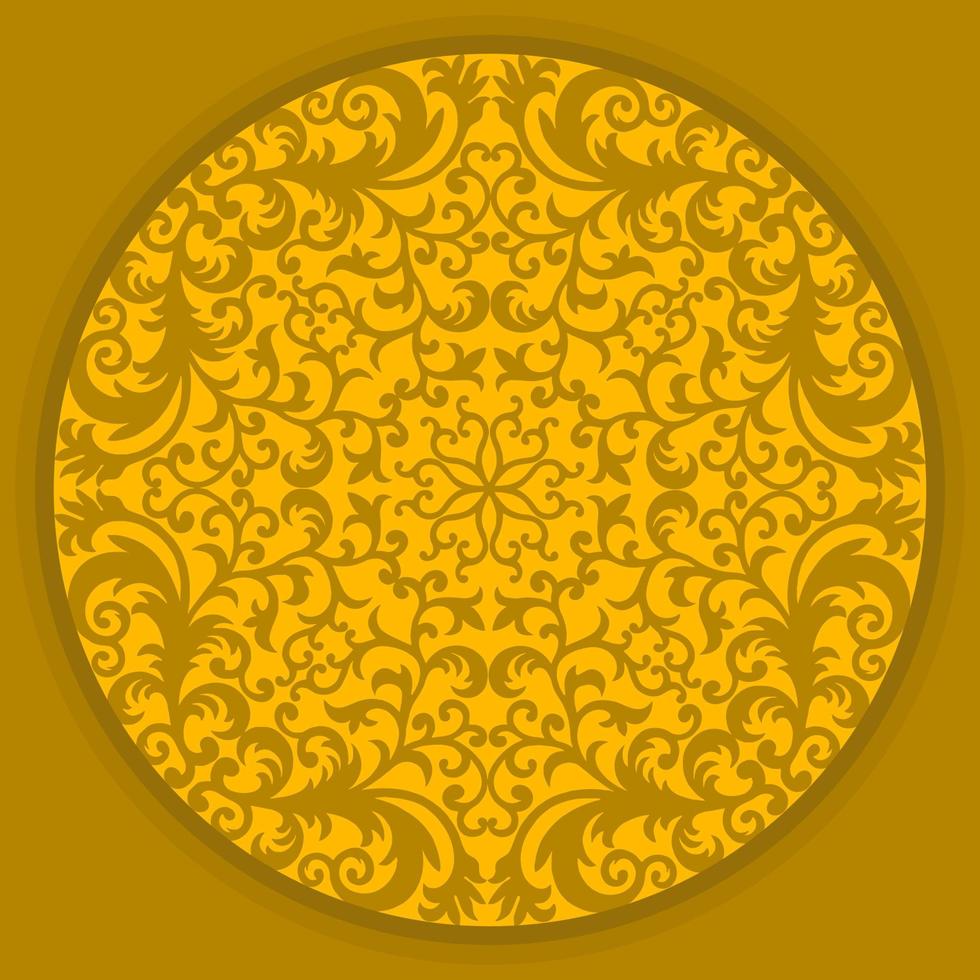 Ornament Islamic Template for all kinds of your designs, banners, stickers, billboards, etc vector