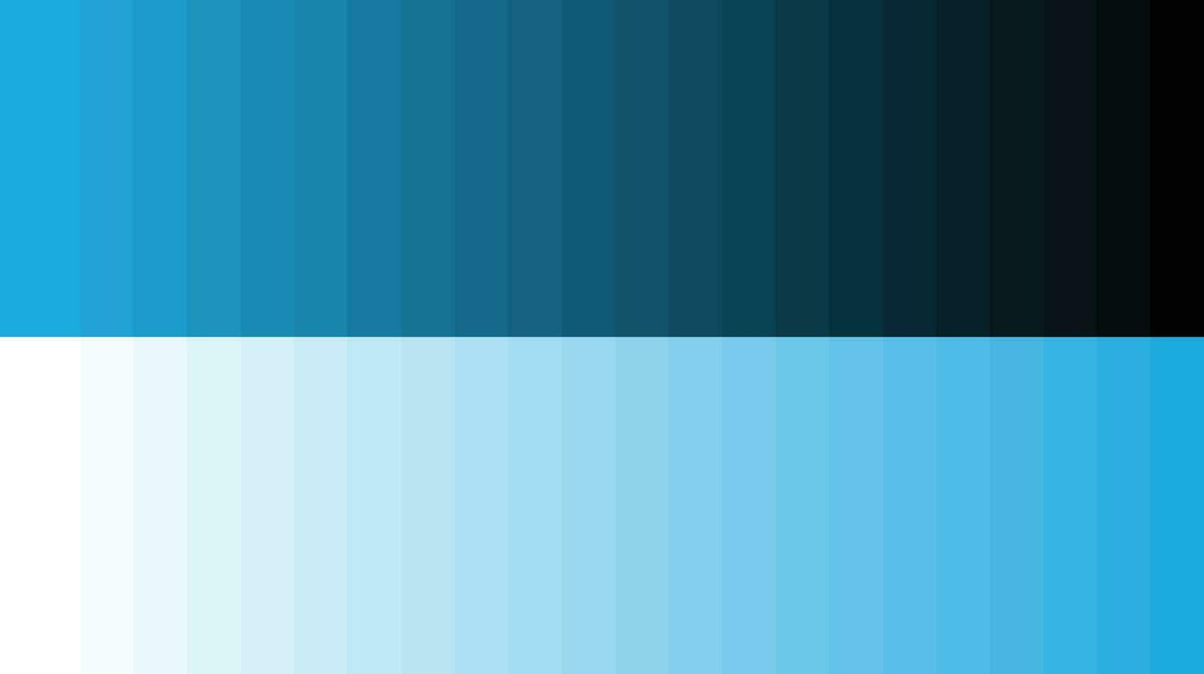 paleta de colores azul vector