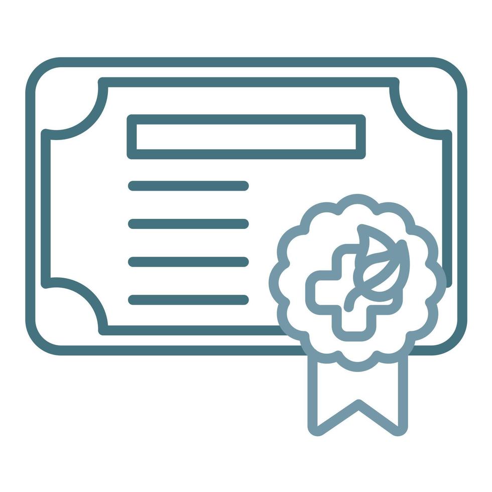Alternative Medicine Certification Line Two Color Icon 16853714 Vector Alternative Medicine Certification Line Two Color Icon 16853714 Vector