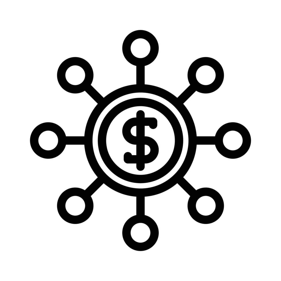 Business Branch Icon vector