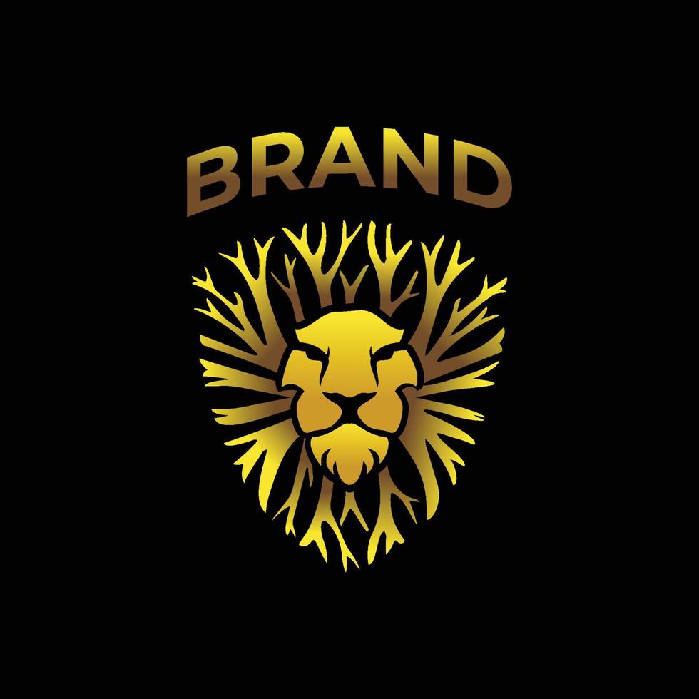 Lion Root Logo vector