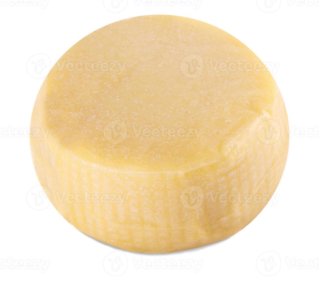 Cheese isolated on white. Clipping path included. photo