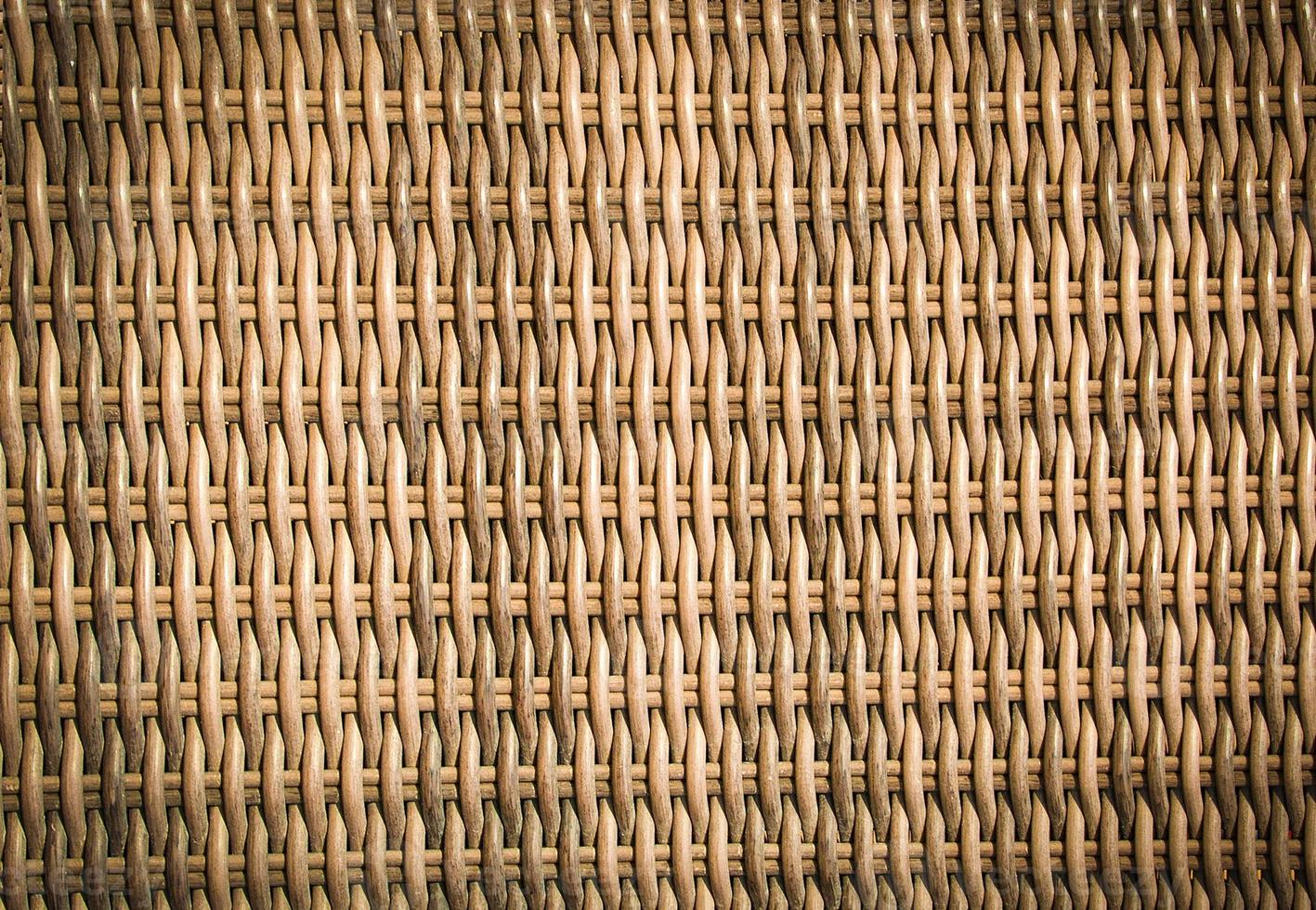 background brown wicker basket. Selective focus. Texture photo