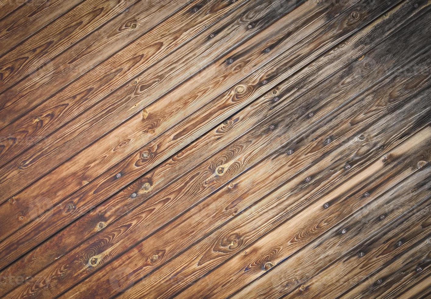 close up texture of the wooded boards. Selective focus photo