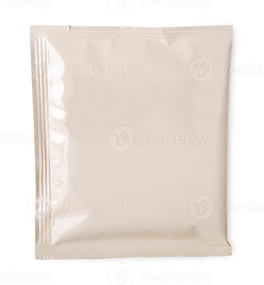 Mockup Blank Bag For Coffee, Candy, Nuts, Spices, Self-Seal Zip Lock Foil photo
