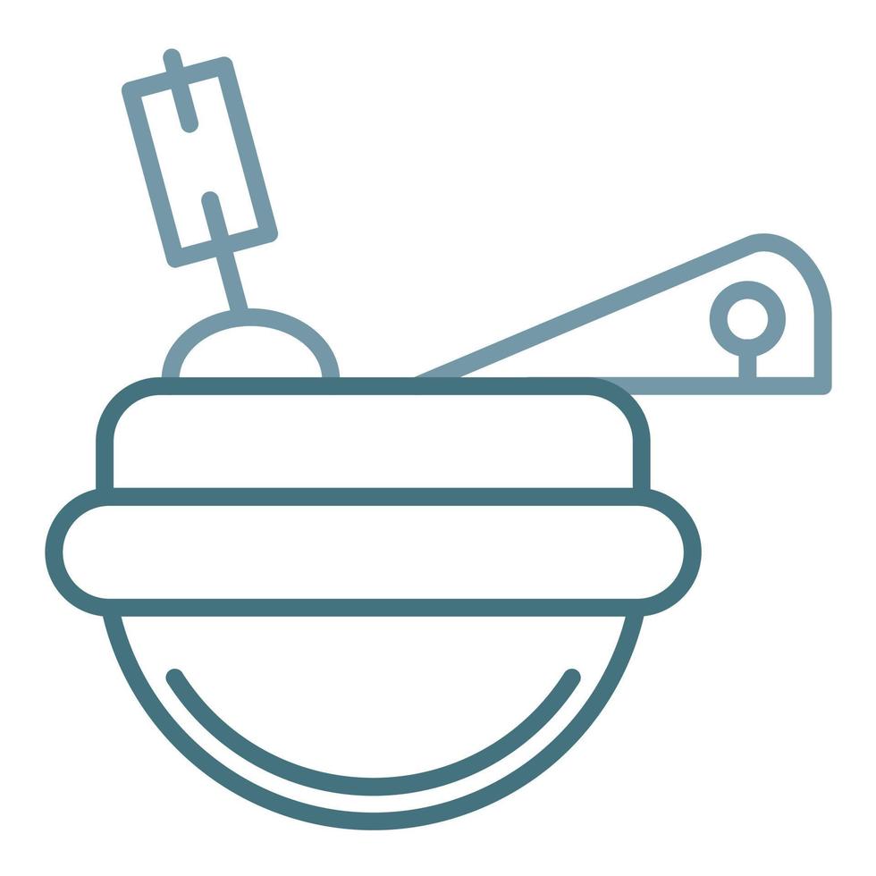 Flapper Line Two Color Icon vector