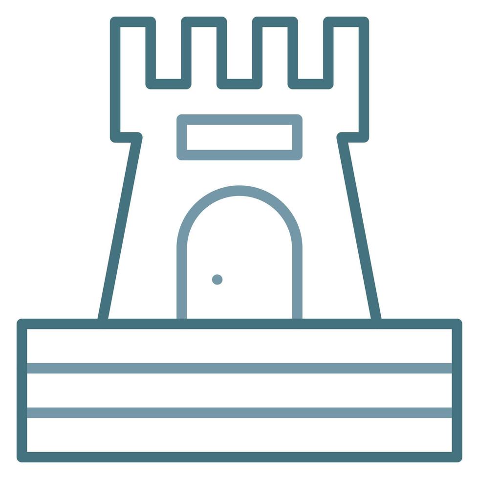 Bifrost Line Two Color Icon vector