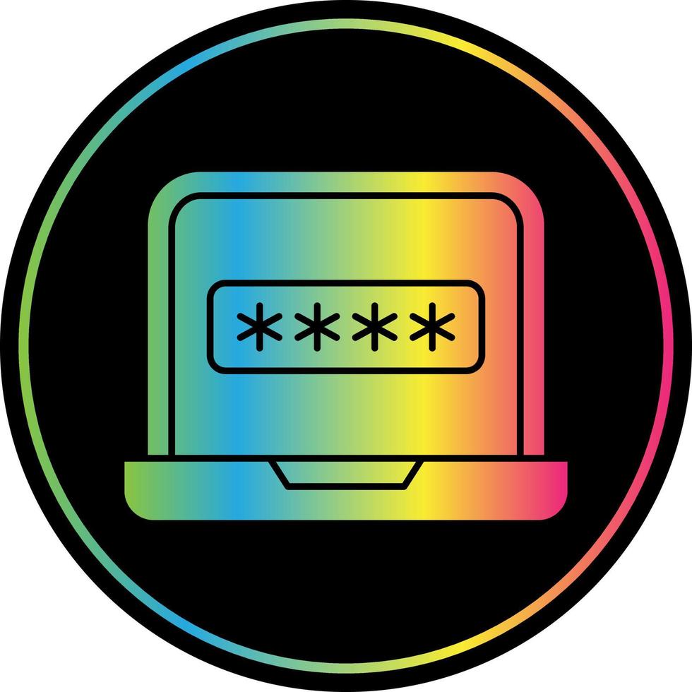 Login Vector Icon Design