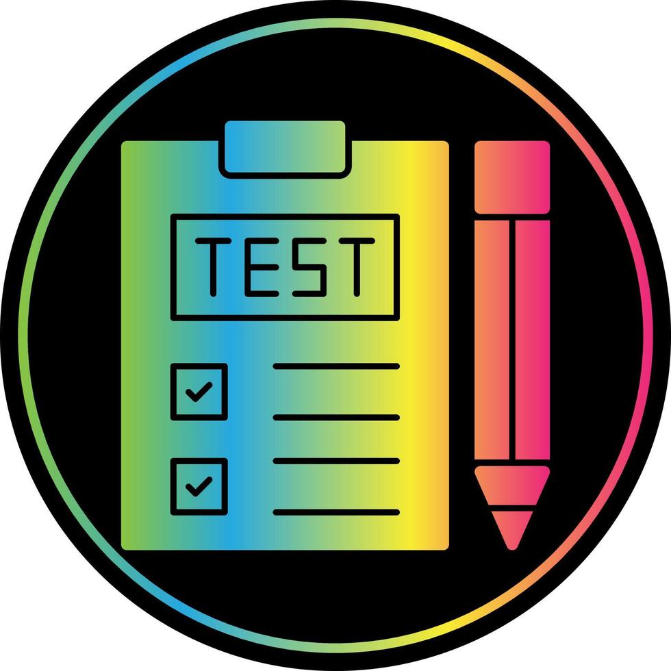 Test Vector Icon Design