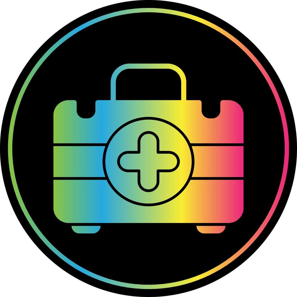First Aid Kit Vector Icon Design
