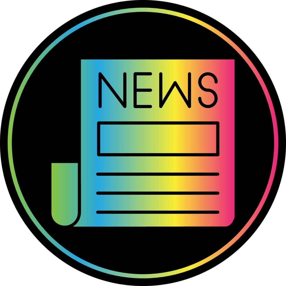 News Vector Icon Design